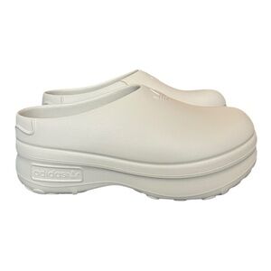 adidas Cream Platform Clogs